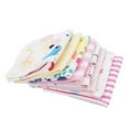 thumbnail image 3 of WBQ 8 Pieces Baby Burp Cloths Cotton Baby Burp Rags Baby Towel and Washcloths Face Towels, 3 of 5