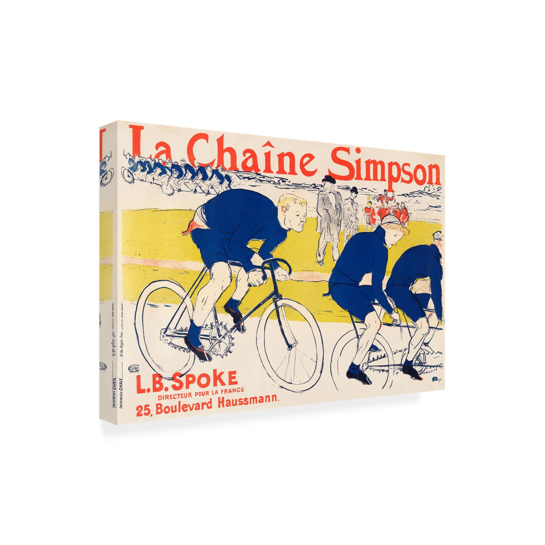 Trademark Fine Art Pictufy   The Simpson Chain 1896 Canvas Wall Art