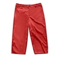 thumbnail image 4 of JIAYUE Women's Pants High Waist Straight Leg Ankle Length Trousers Comfortable Stretchy Slim Fit Cropped Casual Bottoms For Women, 4 of 4