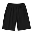 thumbnail image 3 of Youmylove Mens Cargo Shorts Men's Plus Size Sports Drawstring Summer Shorts Elastic Waist Fashion Casual Beach Shorts Casual Hiking Shorts, 3 of 9