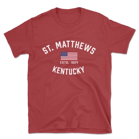 St. Matthews Kentucky Patriot Men's Cotton T-Shirt