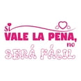thumbnail image 2 of Spanish Wall Decals for Boys Bedroom - Si vale la pena, no sera fácil Inspirational Quote in Spanish Typography Home Wall Sticker - Size: 20 In x 10 In, 2 of 5