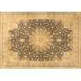 thumbnail image 1 of Ahgly Company Indoor Rectangle Medallion Brown Traditional Area Rugs, 5' x 8', 1 of 4