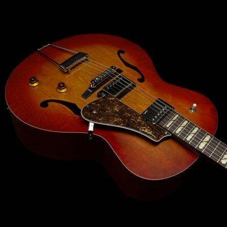 Godin 5th Avenue Jumbo HB Memphis Sun Finish Arch Top Electric Guitar