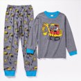 thumbnail image 2 of Kaprioy Boys Pajamas Toddler Boys Pajamas 2-Piece Kids Pjs Set Soft Stretchy Long Sleeve Top and Pants size 12Months-7Years, 2 of 4