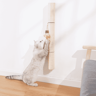 MIUZMORE Adjustable Pine Wood Cat Wall Furniture, Cat Wall Shelves Kit,  Cat Furniture