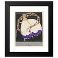 thumbnail image 2 of Marthe Romme 12x14 Black Modern Framed Museum Art Print Titled - The Twelve Months of the Year; Floreal (1919), 2 of 5
