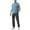 Grey, variant on toraway Cargo Pants for Men Black Loose Men's Jogging Belt Pocket Men's Lightweight Drawstring Sweatpants L
