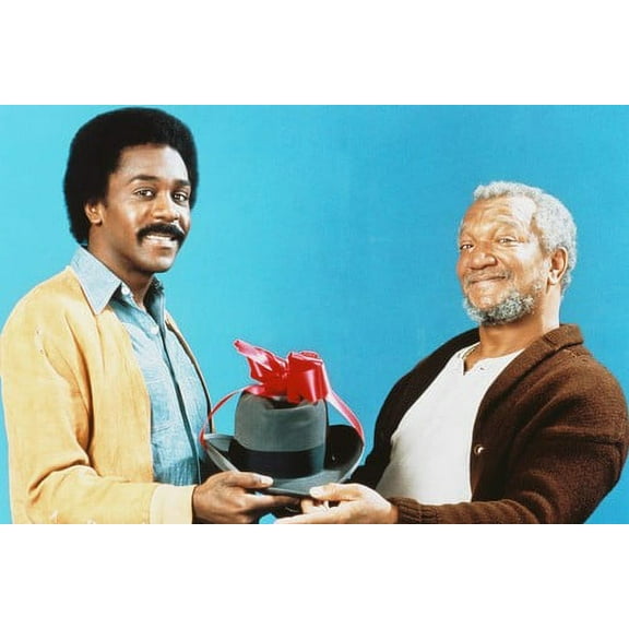 Sanford and Son 24x36 Poster Redd Foxx Demond Wilson & hat!
