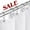 2. White, variant on Inosoo Thick Waffle Weave Shower Curtain, 256 GSM Luxury Hotel Fabric Shower Curtains for Bathroom, 72"x 72"Heavy Duty Cloth Bath Curtain, White