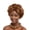 Coffee, variant on African-Style Hand-Embroidered Braided Turban Headwrap with Sequin Bead Trim for Women