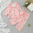 thumbnail image 2 of ZRBYWB Toddler Boy Girl Outfits Long Sleeve Cartoon Print Warm T Shirt Tops Pants Outfits Fashion, 2 of 7