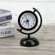 thumbnail image 5 of Reloj despertador de cuarzo de escritorio de 5 cm, perfecto para estudiantes, mini reloj despertador silencioso negro para dormitorios, 5 of 8