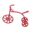 thumbnail image 5 of Miniature Nursery Toy Shop Accessory Child Doll Tricycle Bike Red, 5 of 5