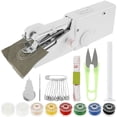 thumbnail image 1 of PENGXIANG Mini Sewing Machine for Beginners Handheld Sewing Machine Portable Electric Sewing Machine with Sewing Accessories DIY Mending Machine Household Sewing Handheld Tool for Garment, 1 of 10