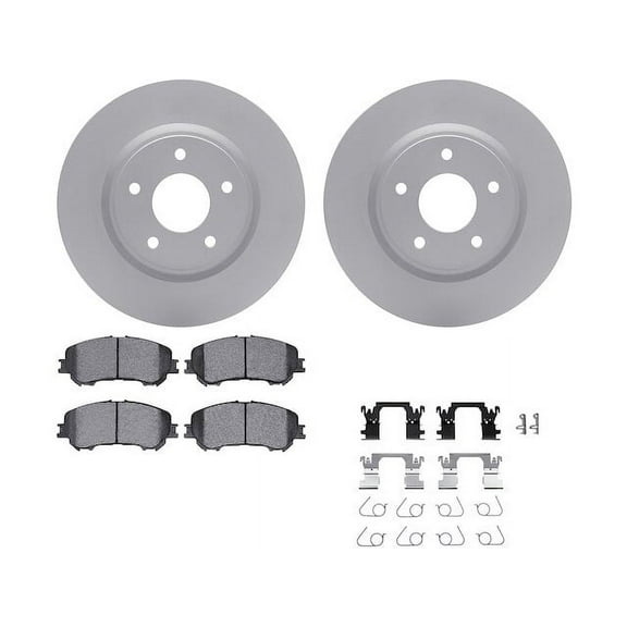 Front Brake Pad and Rotor Kit - Compatible with 2014 - 2020 Nissan Rogue 2015 2016 2017 2018 2019