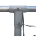 thumbnail image 2 of vidaXL Outdoor Dog Kennel Galvanised Steel 2x2x1 m, 2 of 4