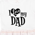 thumbnail image 4 of Inktastic I Love My Dad Girls Toddler Dress, 4 of 5