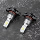thumbnail image 3 of 2pc 80W 6000K Kit de Bombillas de Faros LED Blancos Luz AntiniBla Lámpara de Conduccio de Automóviles para H16 5202 Automotrices de Bombillas y Tupo de Luz Luz AntiNiBla, 3 of 7