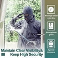 thumbnail image 4 of 4 Mil Clear Security and Safety Window Film Shatterproof Film for Glass Windows Anti Shatter Tempered Glass Film for Home and Office, 4 of 9