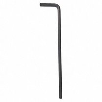 Plain L Key Hex Key, 7/64 in Tip Size, 3 35/64 in Long, 7/64 in Short