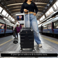 thumbnail image 4 of Maleta De Viaje Con Ruedas Desmontables 10 Kg Carry On Para Cabina De Mano Avion, 4 of 5