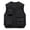 *1-Black, variant on Men's Quick Dry Utility Cargo Vest with Multi-Pocket,Lightweight Outdoor Hiking Fishing Work Waistcoat for Men,Purple,M-4XL