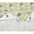 thumbnail image 5 of S4Sassy Beige Bull & Poodle Dog Decorative Waterproof Printed Shower Curtain Roller Hooks Drapes-60 x 70 Inch, 5 of 6