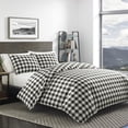 thumbnail image 4 of Eddie Bauer  Black/White Mountain Plaid Comforter Set, 4 of 5