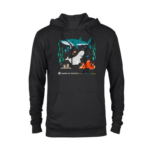 Disney and Pixar’s Finding Dory Marine Life Institute - Pullover Hoodie for Adults - Customized-Black