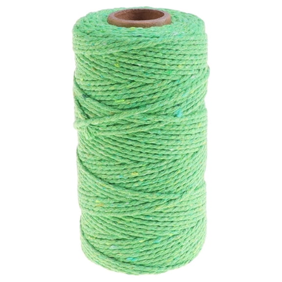 HEATSHAKING Braided Cord for Crafts Cotton Rope for Handmade Crafts Enthusiasts 39.37 x 0.08 x 0.08 in 1 Roll
