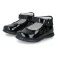 thumbnail image 3 of Calzado de BEBE tipo BOTIN color CHAROL NEGRO Coqueta 950502, 3 of 5