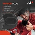 thumbnail image 5 of A-Premium Ride Height Level Sensor Compatible with Land Rover Range Rover, 2004 2005 2006 2007 2008 2009, V8 4.2L 4.4L, Rear Left Driver Side, Replace# RQH100030,LR032106, 5 of 6