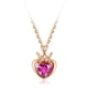 thumbnail image 2 of Cumpleaños Collares Regalo Fiesta Colgante Joyería Nieta Mujeres Princesa Niña para Hija Adolescente para Niñas Corazón Cristal Collar Collares y Colgantes, 2 of 8