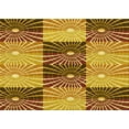 thumbnail image 1 of Ahgly Company Machine Washable Indoor Rectangle Transitional Mahogany Brown Area Rugs, 7' x 10', 1 of 7