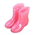 thumbnail image 2 of KANG Top Rubber Baby Boots Water Women Rain Boot Rainproof Shoe, 2 of 7