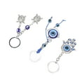 thumbnail image 3 of Charm, Glossy Durable Strong Metal  Keychain 3Pcs   For Bag, 3 of 8