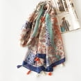 thumbnail image 1 of Bufandas para mujer Bufanda ligera con flores y flores para primavera, 1 of 4