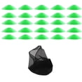 thumbnail image 2 of LJNYFDC Soccer Training Cones 25Pcs Football Training Cones Vibrant Color Smooth Edge Burr Free Flexible Soccer Cones with Storage Versatile Training Tool, 2 of 7