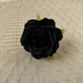thumbnail image 1 of Cabeza de flor de rosa de tela de seda, flor artificial, flor artificial, decoración del hogar para bodas, disfraces, 1 of 6