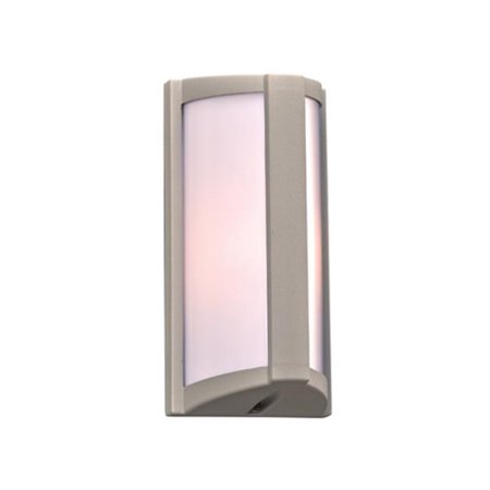

Lukas Silver Exterior Wall Light
