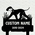 thumbnail image 5 of Handmadetneonsign Bedlington Terrier Memorial Metal With Stake, Bedlington Metal Name Sign Stake, Dog Metal Stake Decor 45093, 5 of 5