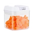 thumbnail image 1 of Kitchen Dry Food Dispenser Moisture Proof & Dust-proof Transparent Rice Grain Storage Container Sealed Storage Tank for Flour Soybean Cereal Nut Snack Pet Food Kitchen Organizer, 1 of 8