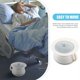 thumbnail image 3 of 1pc Plastic Spittoon Household Bed Pan Night Urine Pot with Handle and Cover, 3 of 4
