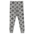 thumbnail image 3 of Youth Las Vegas Raiders Long Sleeve T-Shirt and Pants Sleep Set, 3 of 5