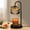 Pattern 1, variant on Candle Warmer Lamp with Timer Dimmer Rustic Wood Plank Weathered Brown Gray White Tones Candle Lamp Warmer for Jar Candle with 4 Bulbs Gifts for Women House Warming Gifts