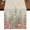 Light Beige Light Pink Emerald Green, variant on Table Runners 108 Inches Long Dress Scarves, Floral Leaves Farmhouse Coffee/Dining/Kitchen Table Runner for Living Room, Summer Botanical Weeping Watercolor 13x108 Inch