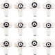 thumbnail image 1 of 1 caja de 60 piezas de cuentas de crucifijo a granel, de piedra turquesa, blancas, con ojos turcos negros, amuletos de Pascua, mini cuentas espaciadoras., 1 of 5