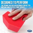 thumbnail image 4 of Optimum - Big Red Sponge 2.0 - Safe for All Paint Types, Use for Rinseless Car Wash and Car Wash Soap, 4 of 7