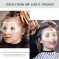 thumbnail image 5 of Protector facial desechable transparente, viseras protectoras faciales para ducha, maquillaje permanente con microblading, para suministros de salón de laca para el cabello y extensiones de pestañas, 5 of 5